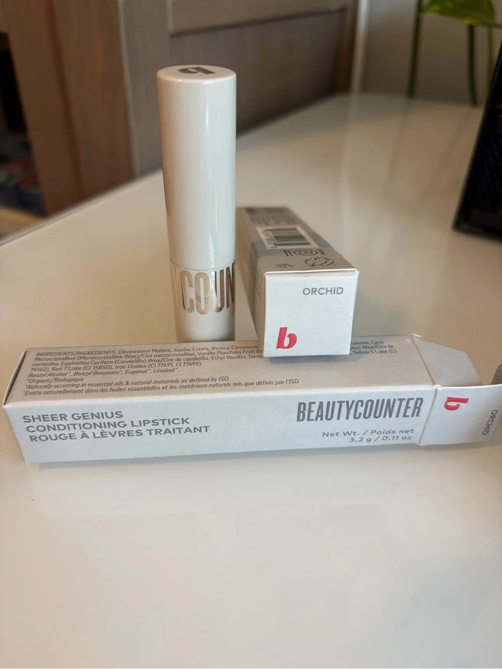 BEAUTYCOUNTER Sheer Genius Conditioning Lipstick ORCHID New In Box Bundle 4/$30